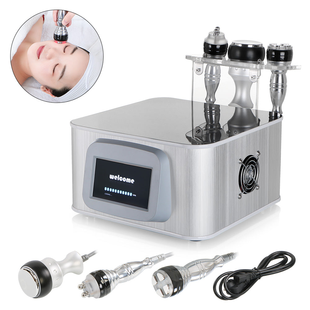 3in1 Unoisetion Cavitation Slim Bipolar RF Quadrupole RF Skin Tightening Machine - Suerbeaty