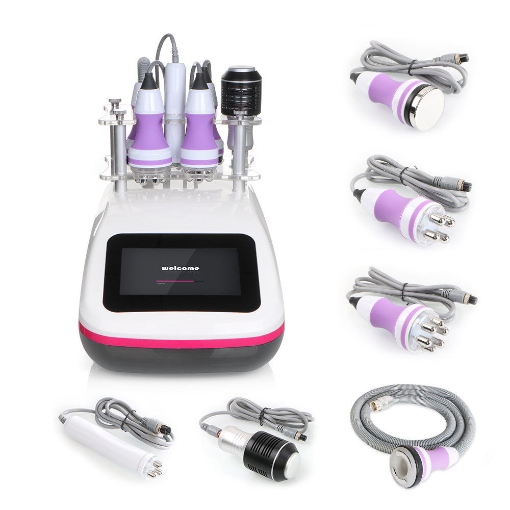 Newest 6 In1 Unoisetion Cavitation 40Khz RF Vacuum Cold Slimming Beauty Machine - Suerbeaty