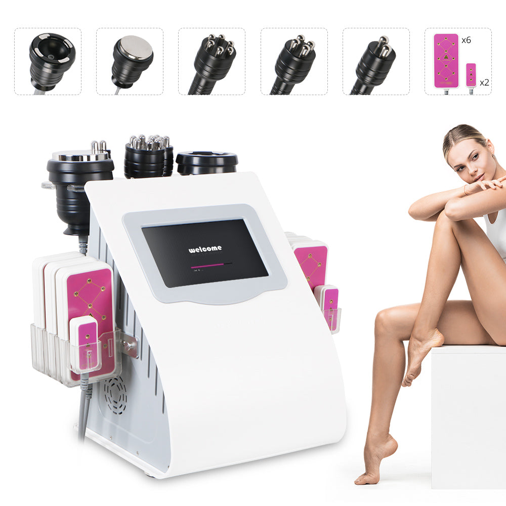 Unoisetion Cavitation 3D RF Wegiht Loss Cellulite Remove Lipo Laser 650Nm Device - Suerbeaty