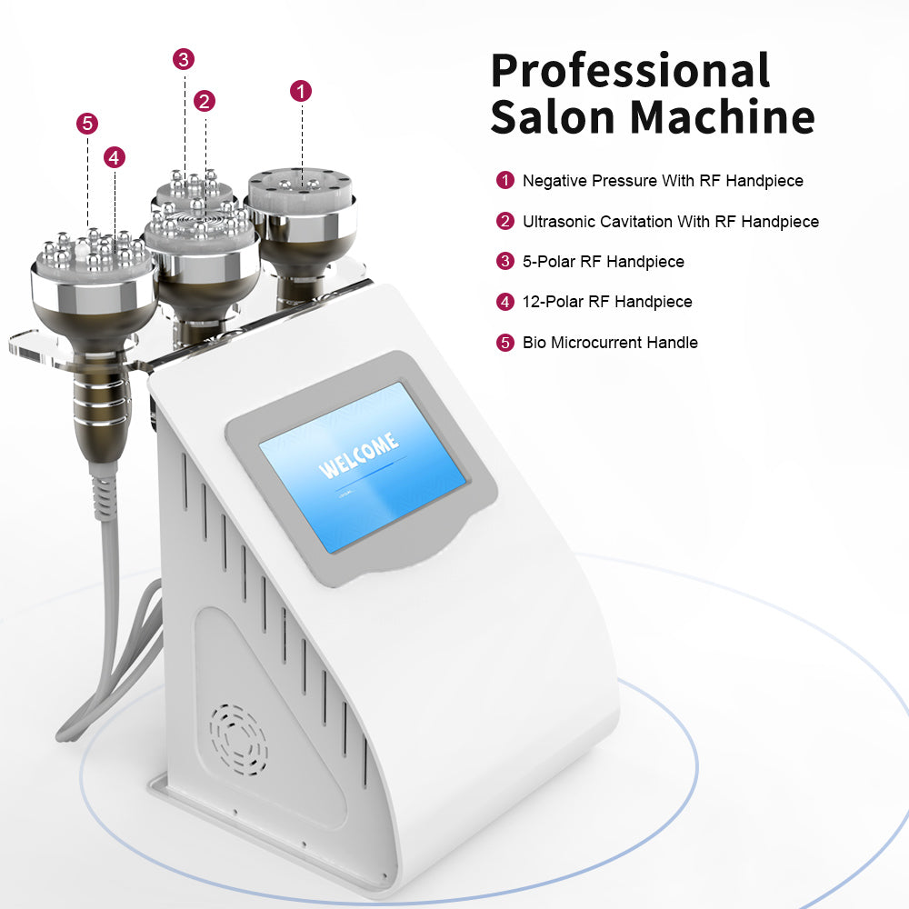 5 IN 1 40k Cavitation Machine RF Slimming Weight Loss Deive Vacuum Breast Enlarge Equipment - Suerbeaty