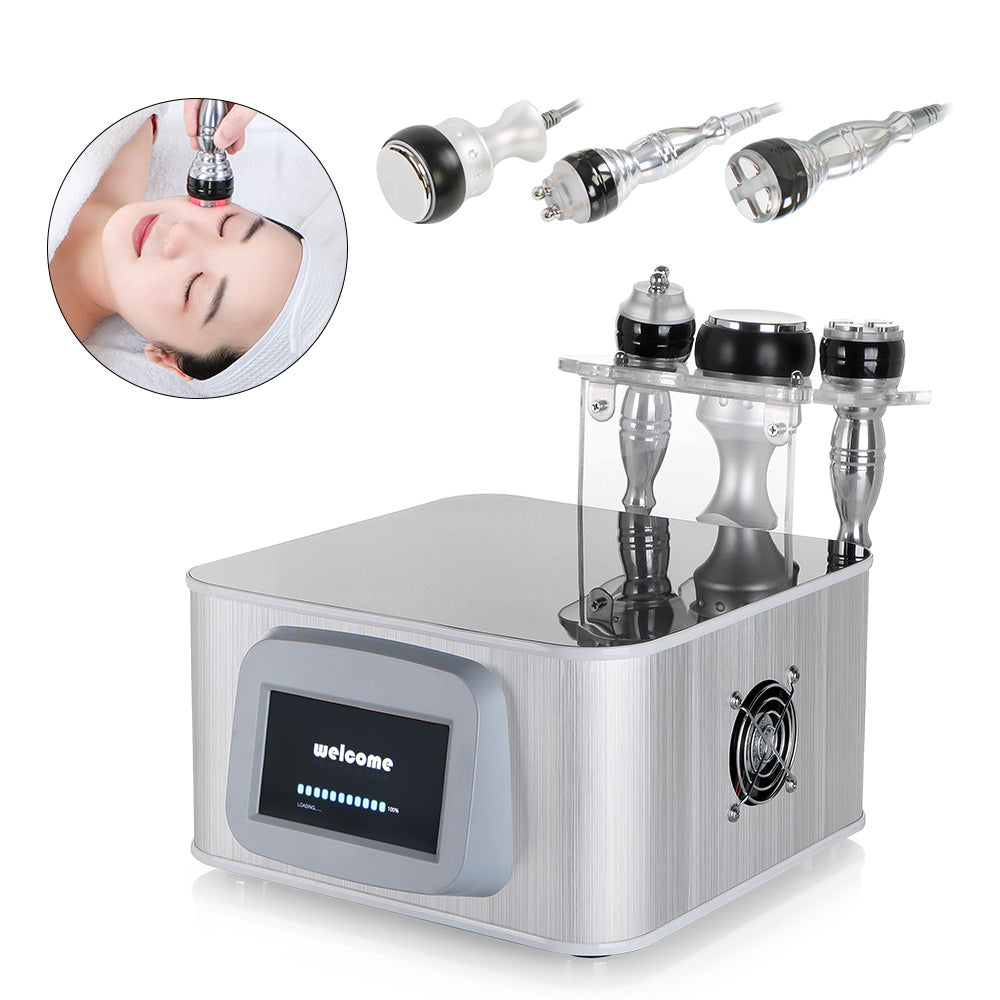 3in1 Unoisetion Cavitation Slim Bipolar RF Quadrupole RF Skin Tightening Machine - Suerbeaty