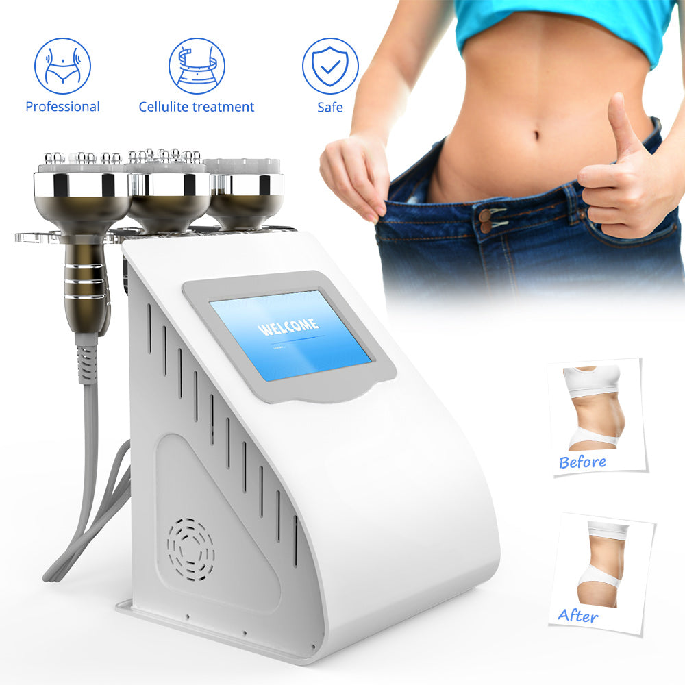 5 IN 1 40k Cavitation Machine RF Slimming Weight Loss Deive Vacuum Breast Enlarge Equipment - Suerbeaty