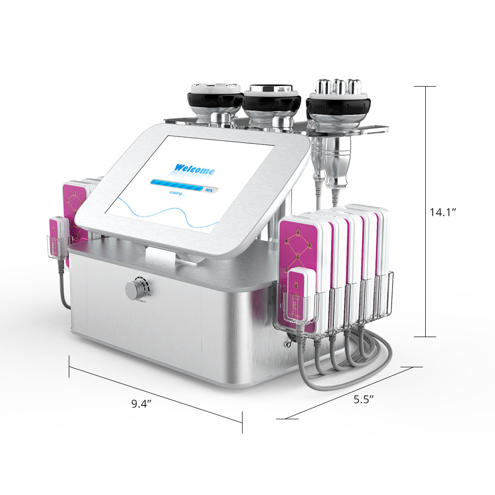 Professional 7in1 Ultrasonic Cavitation  RF 160mw Laser Machine - Suerbeaty