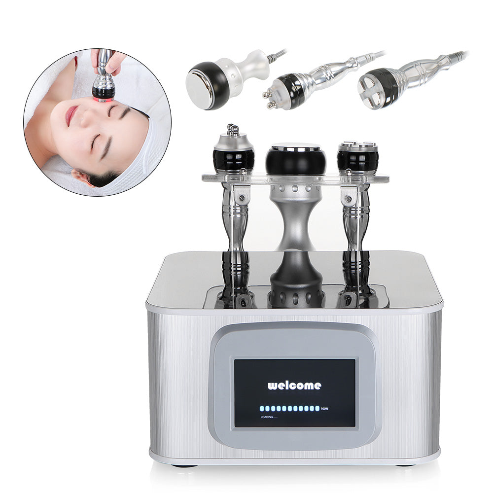 3in1 Unoisetion Cavitation Slim Bipolar RF Quadrupole RF Skin Tightening Machine - Suerbeaty