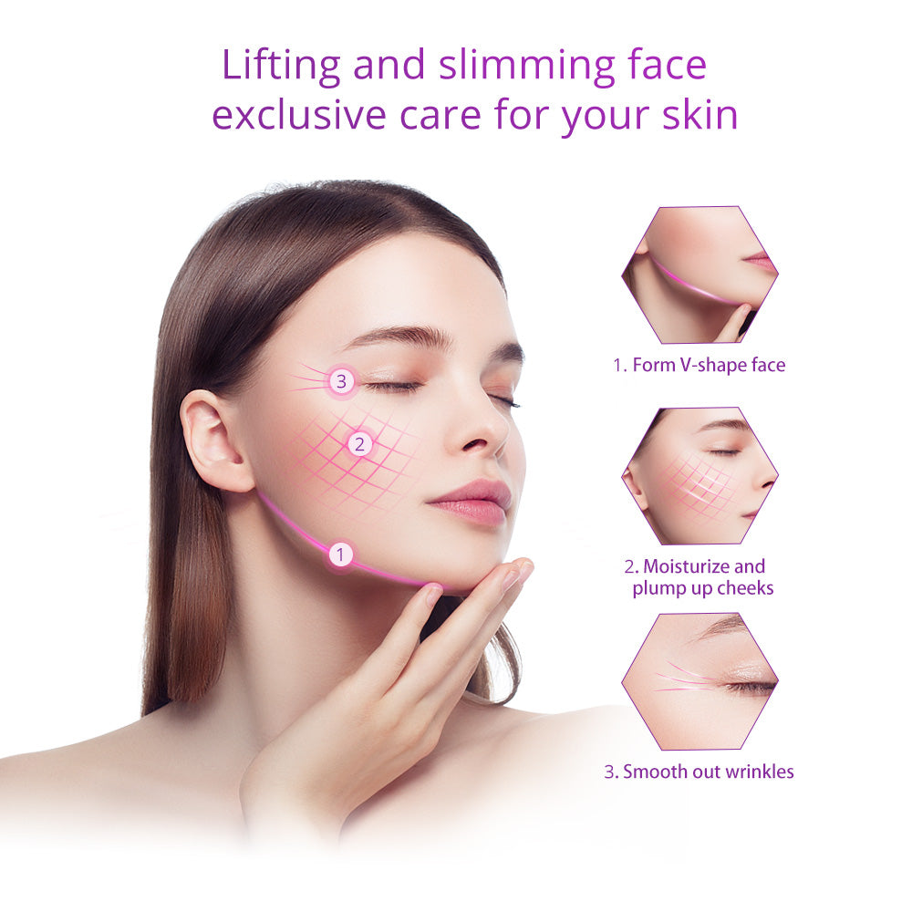 5IN1 Ultrasound RF Bio Hot&Cold Hammer Skin Care Facial Rejuvenation Skin Lift - Suerbeaty