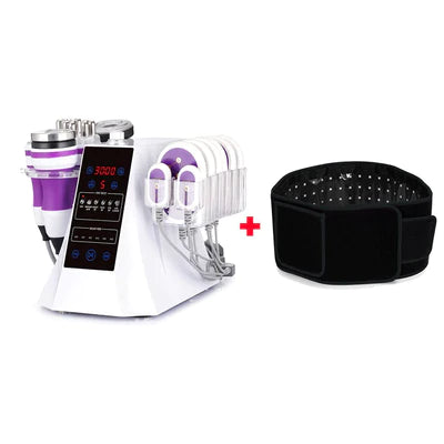 Black Friday 6 In 1 Cavitation 2.0 40K Machine With Red Light Therapy Belt