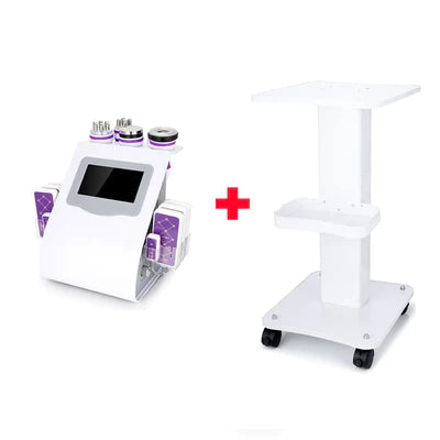 Load image into Gallery viewer, Black Friday 6 in 1 40K Ultrasonic Cavitation RF Machine With Rolling Trolley Cart
