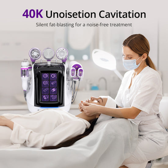 9In1 Aristorm 40k Ultrasonic Cavitation 2.5 Radio Frequency Slim Microdermabrasion Machine
