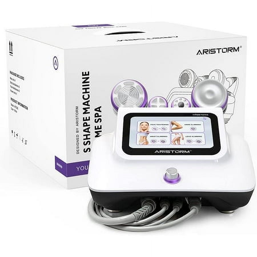 Aristorm S-SHAPE 30K Cavitación Machine, Body Massage Machine Body Massage Facial Skin Care for Beauty Salon Spa for Anti Cellulite Skin Tightening Wrinkle Removal