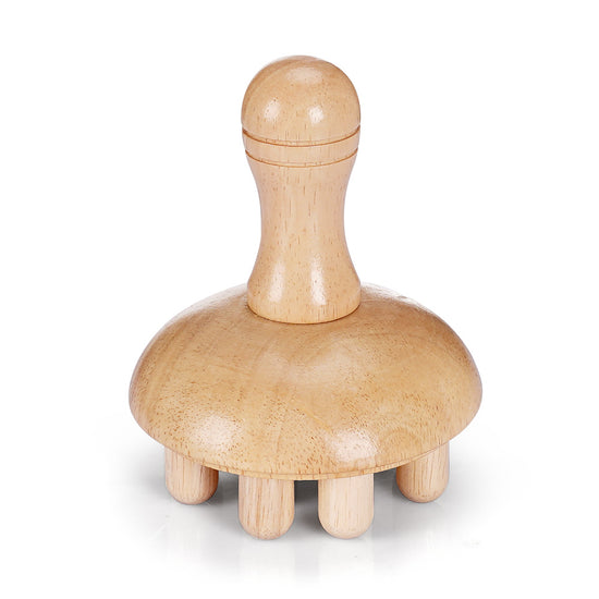 A Set of Wood Therapy Massager Body Massage Tools