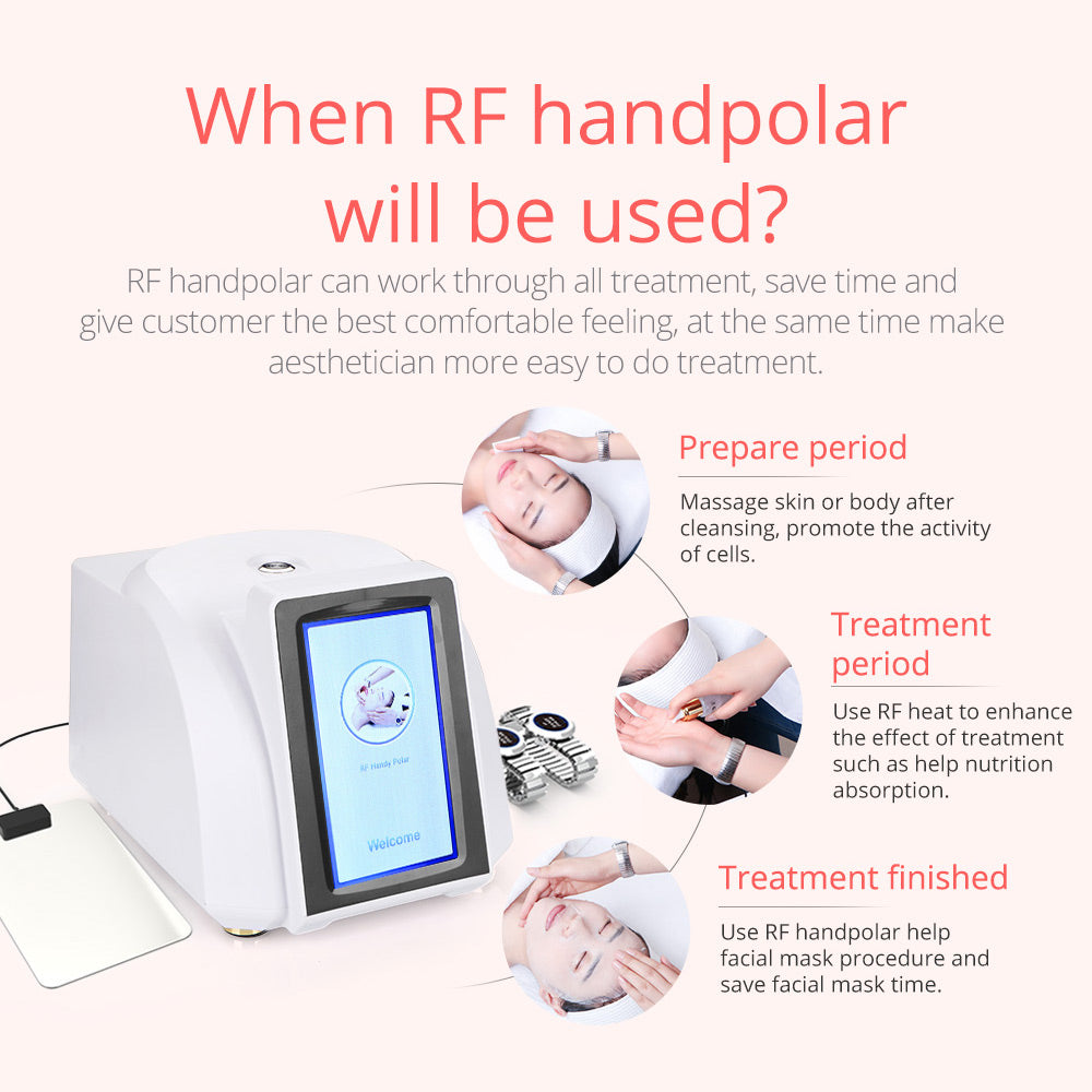 R-F Handy Polar Face Massaging Skin Lifting Anti-Aging Machine