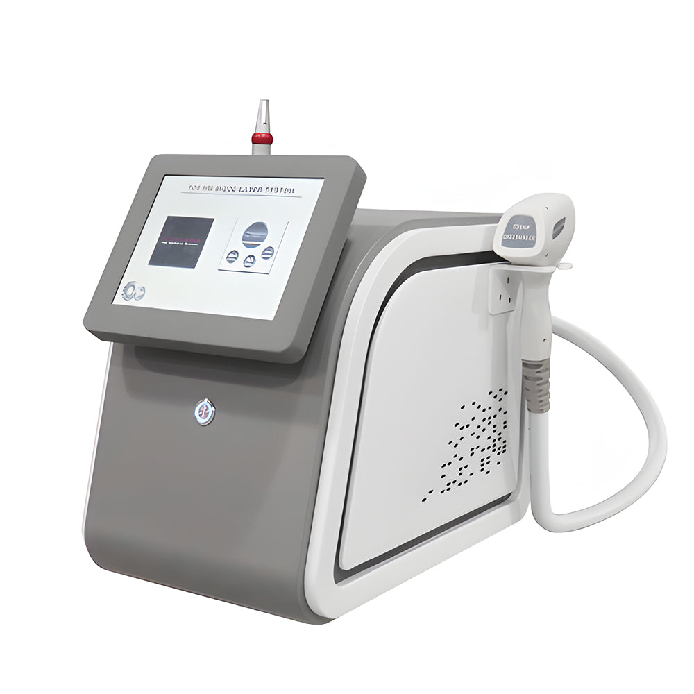 Load image into Gallery viewer, 2 In1 DPT 808nm Diode Hair Removal  YAG Laser Tattoo Removal Machine
