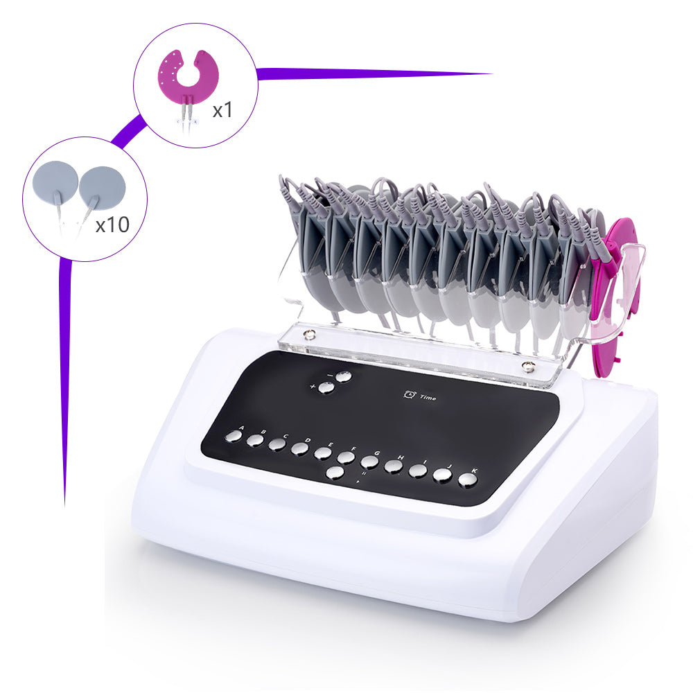 New 2 in1 Bio Microcurrent Body Shaper Tighten Electrode Stimulation Body Device