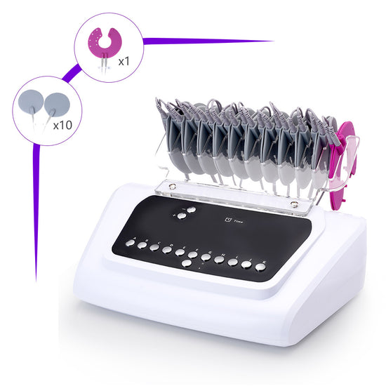 New 2 in1 Bio Microcurrent Body Shaper Tighten Electrode Stimulation Body Device