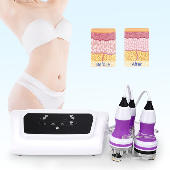 Newest Powerful 3 In1 40K Cavitation Ultrasonic Slimming Radio Frequency Skin Lift Sextupole Fat Loss Device Spa