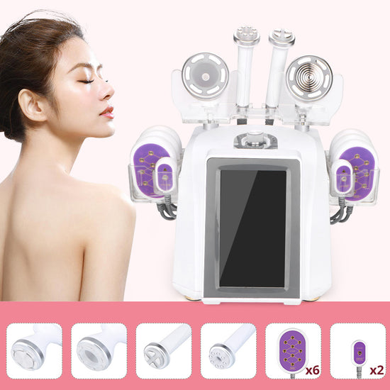 30K Cavitation+Radio Frequency+ EMS Electroporation+Vacuum+Lipo Laser Slimming Face&Body Care Beauty Machine