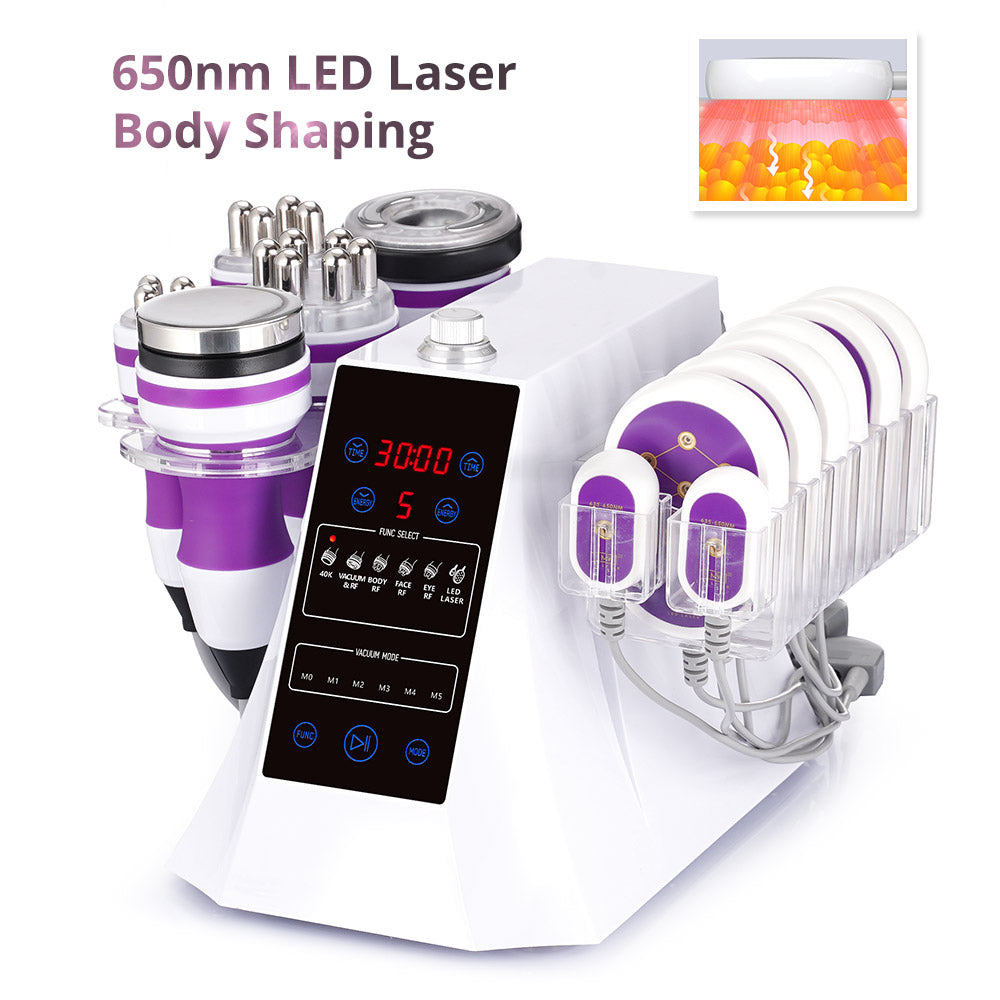 Load image into Gallery viewer, Black Friday 6 In 1 Cavitation 2.0 40K Machine With Red Light Therapy Belt
