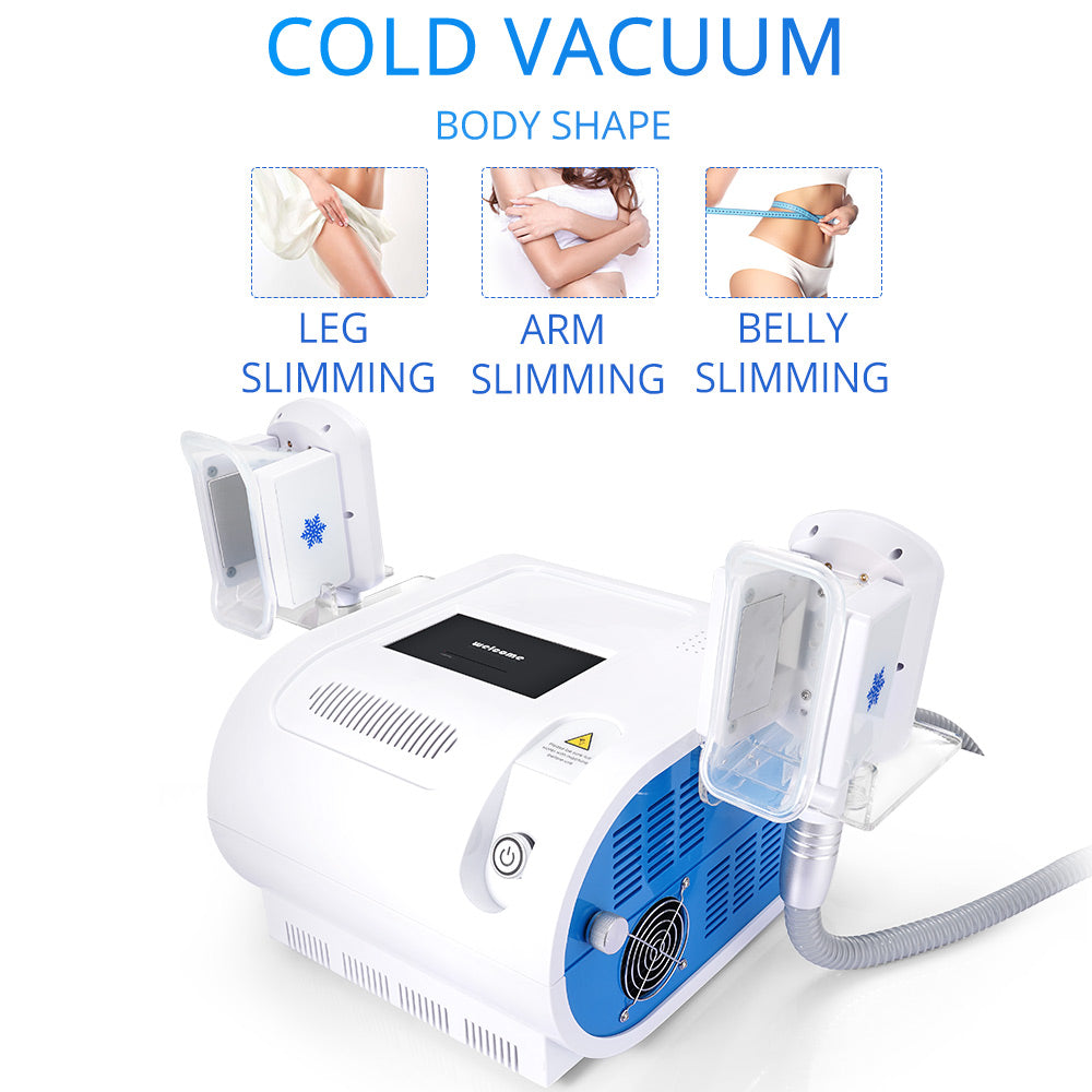 Load image into Gallery viewer, Cryo Two Handles Cooling Vacuum Fat Freezing Cellulite Removal Body Shape Slimming Machine
