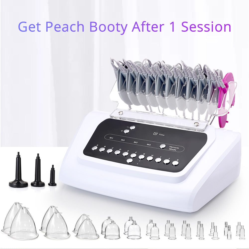 EMS Bio Microcurrent+ Vacuum Cupping Therapy Muscle Building Butt Lifting Machine