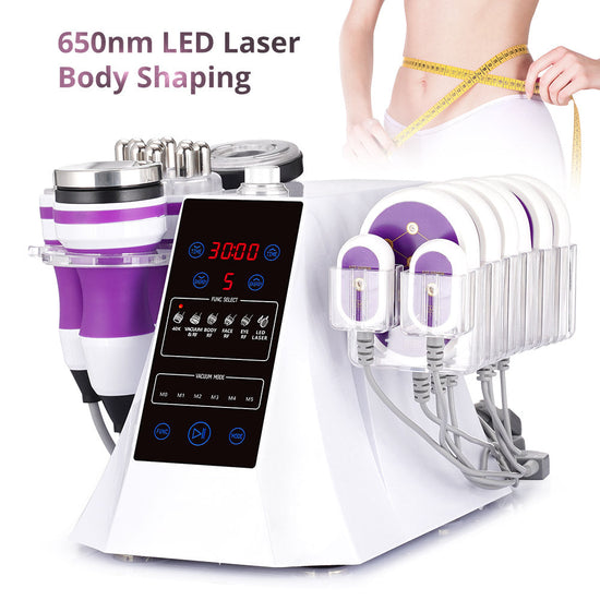 Load image into Gallery viewer, Black Friday 6 In 1 Cavitation 2.0 40K Machine With One Brazilian Body Cream
