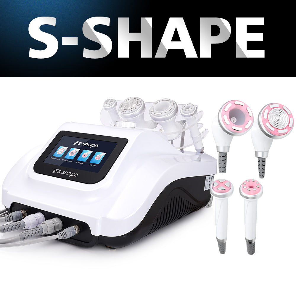 30K Ultrasonic Cavitation S-shape Body Face Machine