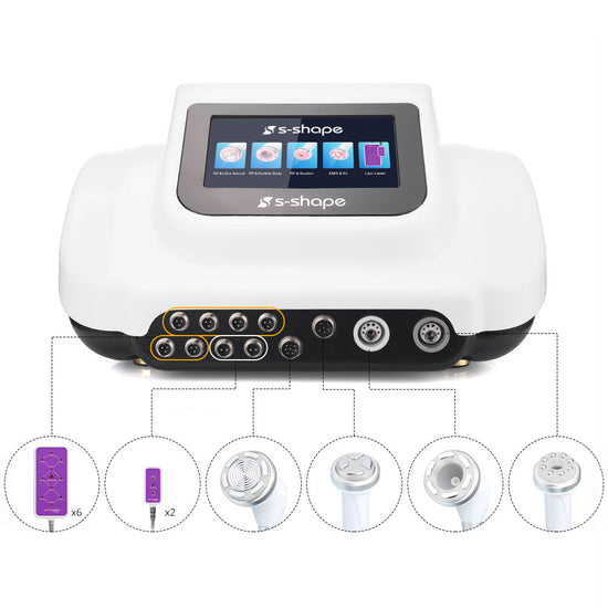 Aristorm 30K Body Massage Machine with Vacuum Suction Handle for Arms Belly Waist Legs Body Care Machine for Beauty Salon