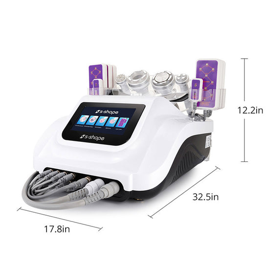 Aristorm 30K Body Massage Machine with Vacuum Suction Handle for Arms Belly Waist Legs Body Care Machine for Beauty Salon