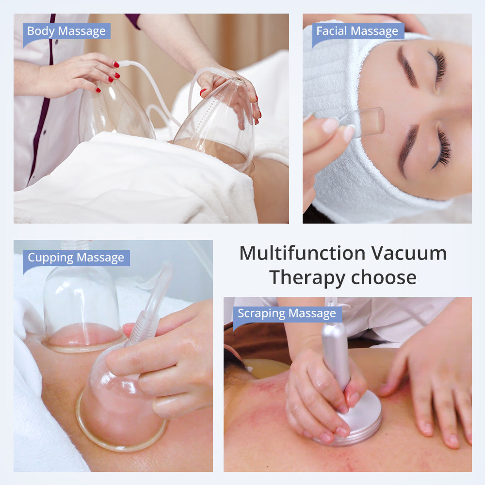 Strong Vacuum Therapy Breast Enlargement Lymph Detox Breast Lifting Beauty Equipment CE