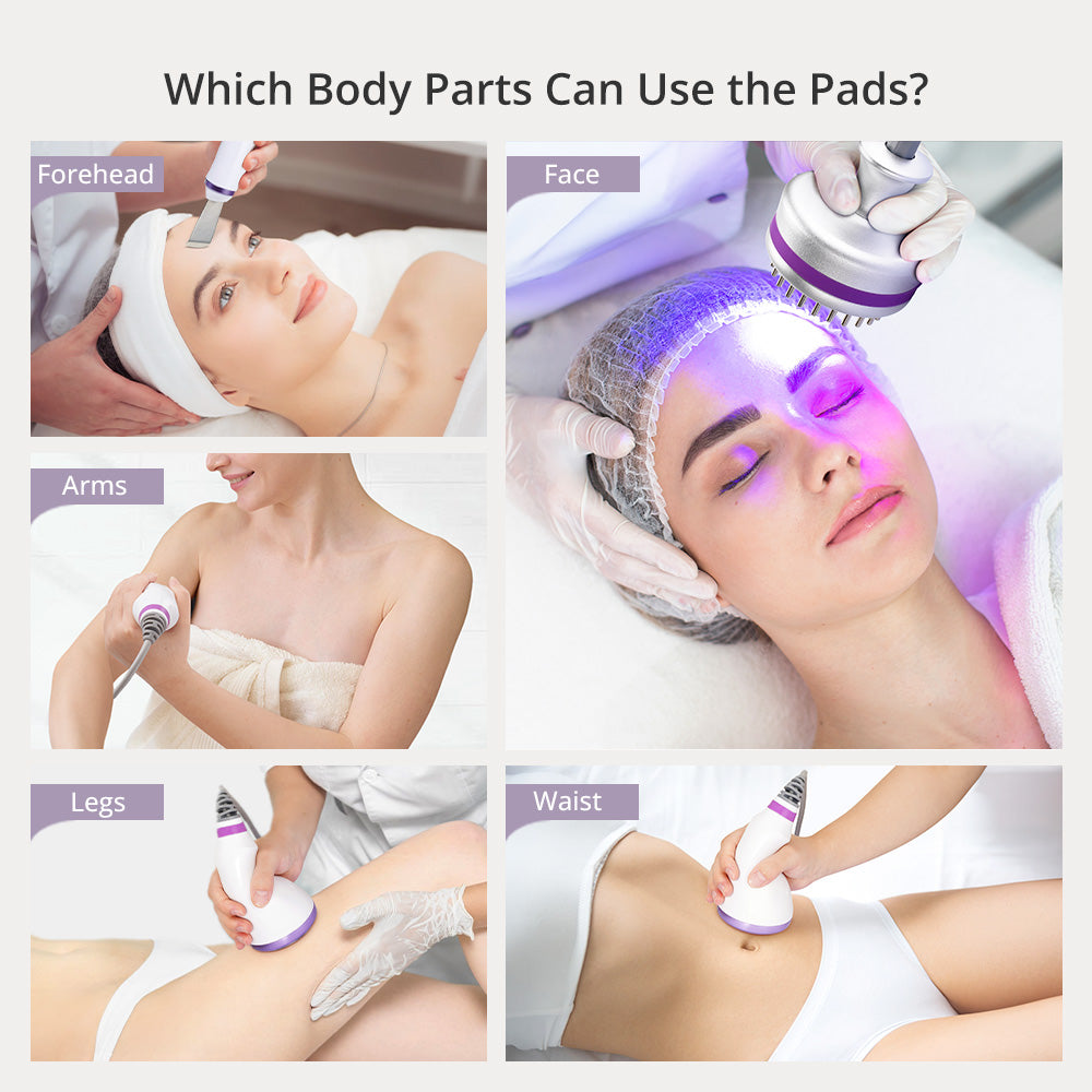 10In1 Ultrasonic Cavitation Slimming Radio Frequency Vacuum Photon Bio Microcurrent LipoLaser Shaping Machine