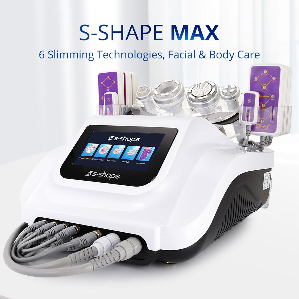 Aristorm 30K Body Massage Machine with Vacuum Suction Handle for Arms Belly Waist Legs Body Care Machine for Beauty Salon