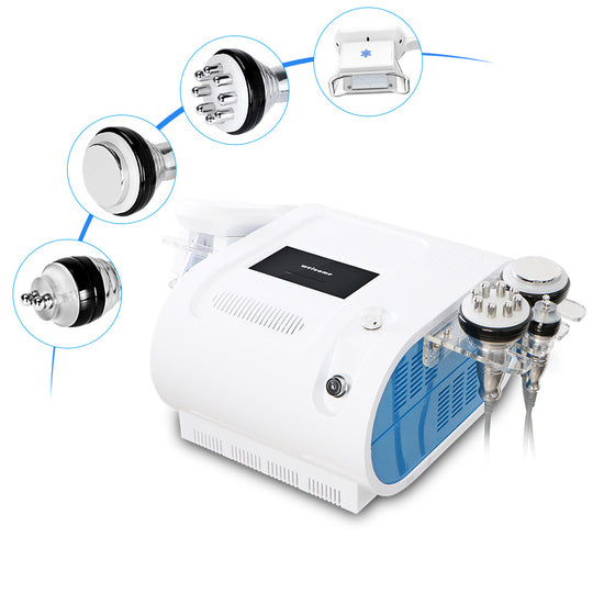 4 In 1 Cooling  Vacuum Fat Dissolve 40KHz Cavitation Body Face RF Machine - Suerbeaty