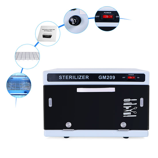 Load image into Gallery viewer, Professional UV Sterilizer Cabinet Drawer Beauty Tools Salon Spa Nails Equipment - Suerbeaty

