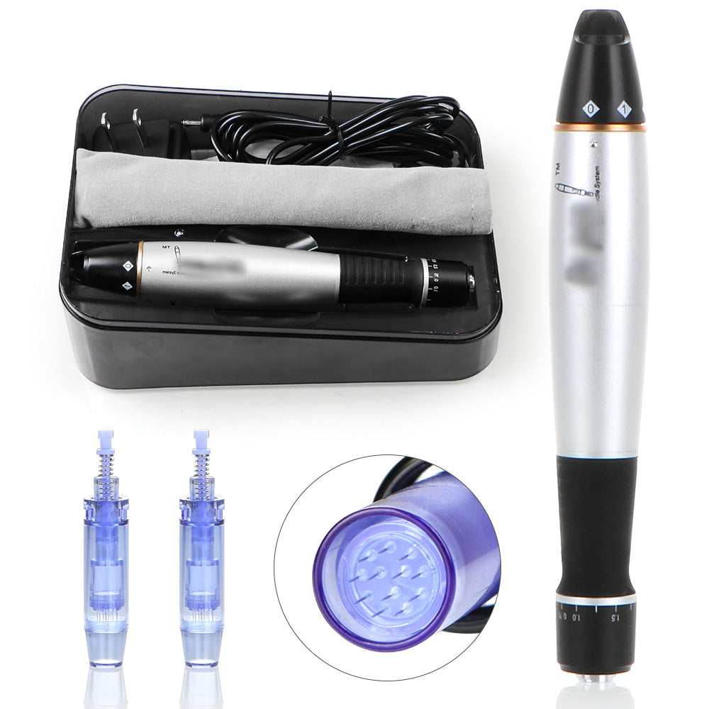 Electric Derma Roller Pen Micro Needles Skin Rejuvenation Machine - Suerbeaty
