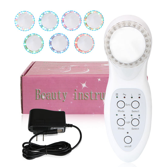 LED Photon 3MHz Ultrasound Anti Aging Beauty Salon Spa Facial Firming Lifting Machine - Suerbeaty