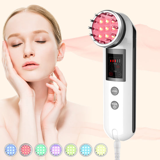 Load image into Gallery viewer, 2 In 1 New Arrival Handheld Photon Led Micro Current Beauty Device Facial Beauty Device - Suerbeaty
