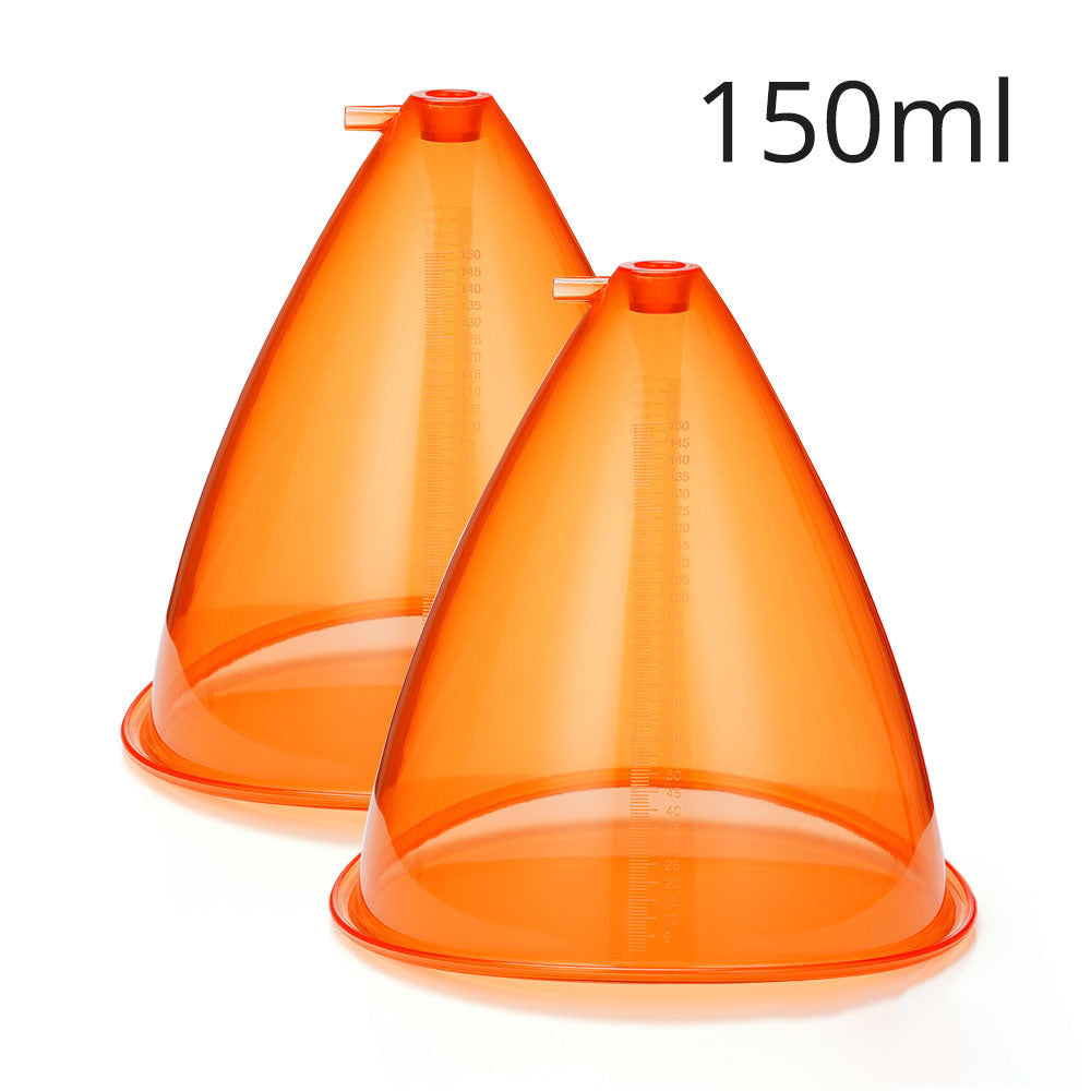 Orange 150ML Butt Lifting Breast Enhancement Cups 1 Pair - Suerbeaty