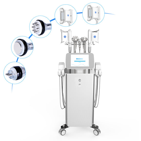 Ultrasonic Cavitation RF Dual Fat Freeze Handles Vacuum Slimming Laser Machine Spa - Suerbeaty
