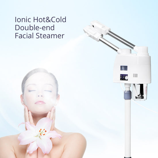 Load image into Gallery viewer, Pro Hot&amp;amp;Cold Ozone Vaporizer Facial Steamer Skin Rejuvenation Beauty Machine - Suerbeaty
