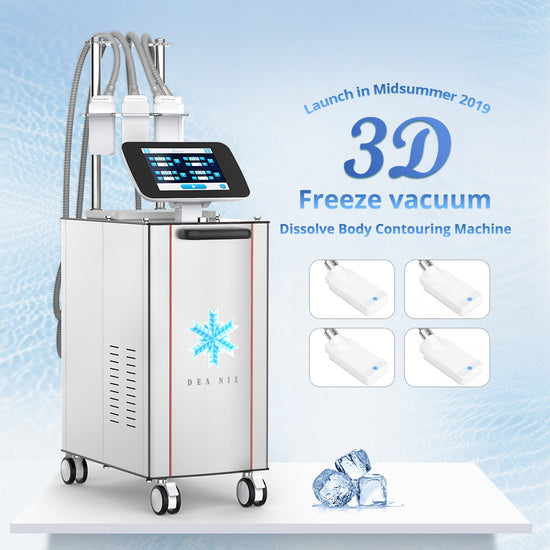 Standing Cold Freeze Slimming Cryo Pads Cellulite Removal Freeze Cold Machine - Suerbeaty