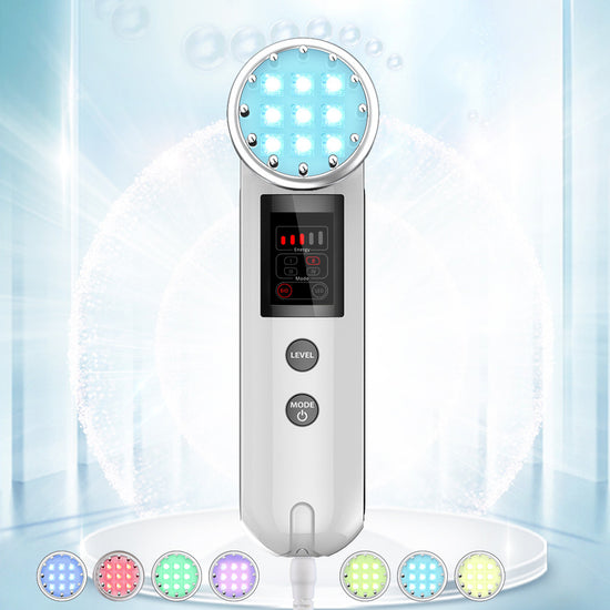 Load image into Gallery viewer, 2 In 1 New Arrival Handheld Photon Led Micro Current Beauty Device Facial Beauty Device - Suerbeaty
