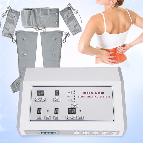 Air Wave Pressure Far Infrared Heat Pressotherapy Slimming Weight Loss Machine - Suerbeaty