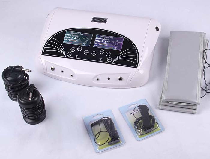 New Pro Dual User Fir Belt LCD Ionic Detox Ion Foot Bath Spa Cleanse Machine - Suerbeaty