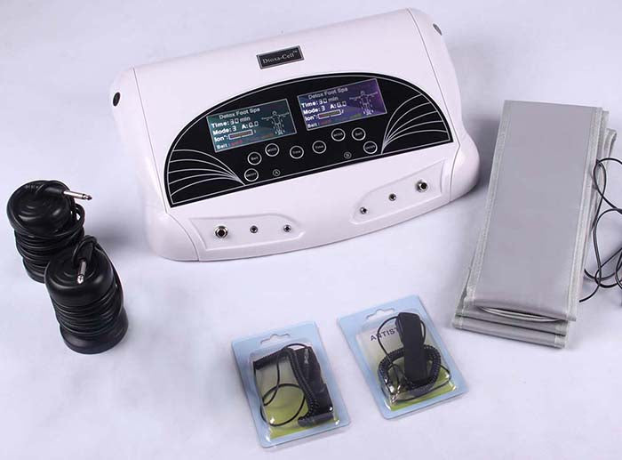 Load image into Gallery viewer, New Pro Dual User Fir Belt LCD Ionic Detox Ion Foot Bath Spa Cleanse Machine - Suerbeaty
