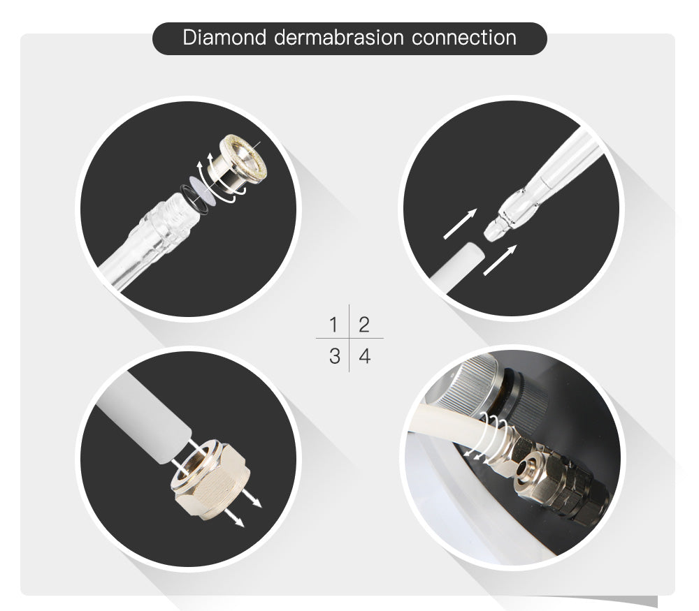 Diamond Microdermabrasion Vacuum Peeling Skin Rejuvenation Dermabrasion Machine - Suerbeaty