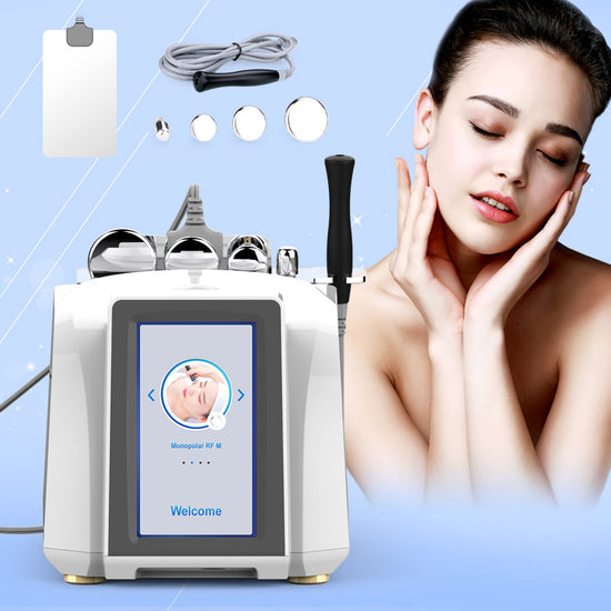 Monopolar RF Radio Frequency Skin Tightening RF Face Lift Treatment 4Tips Device - Suerbeaty