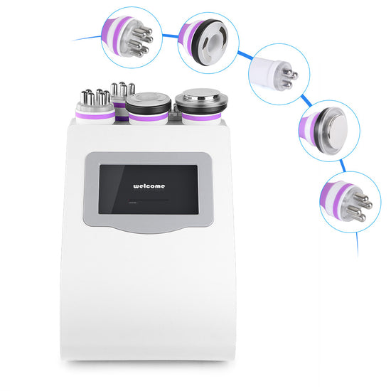 5-1 Ultrasound Cavitation Radio Frequency Vacuum Suction Cellulites Slim Machine - Suerbeaty