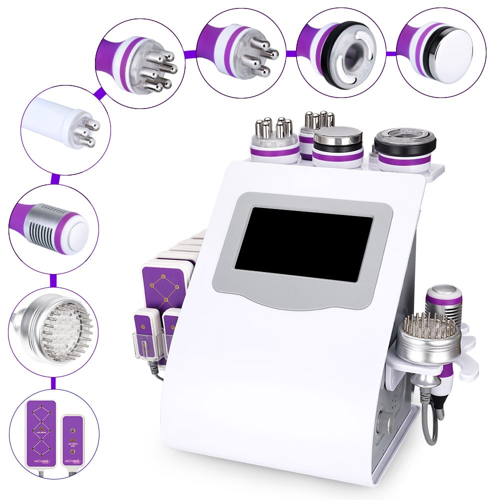 9 IN 1 40K Ultrasonic Cavitation RF Vacuum Photon&Micro Body