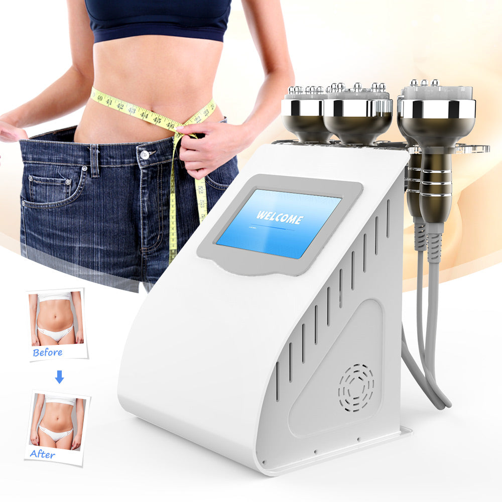 Cavitation RF Machine 5IN1 RF Fat Loss Skin Tighten Spa Device