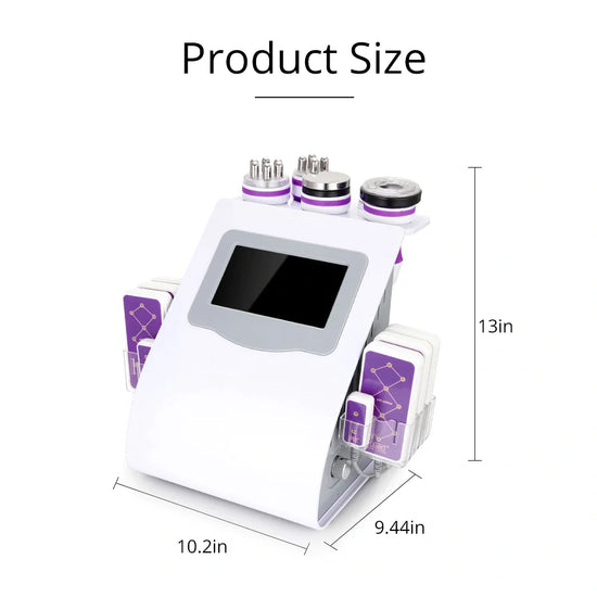 Load image into Gallery viewer, 6In1 40K Cavitation Vacuum Weight Loss Radio Frequency Slim Beauty Machine
