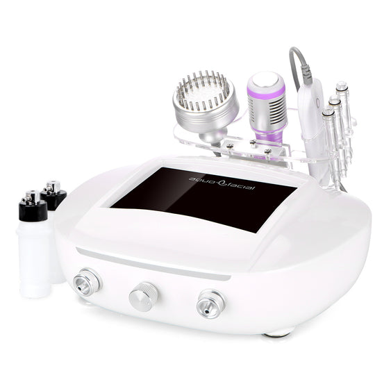 5 In 1 Ultrasonic Skin Scrubber Photon Microdermabrasion Sprayer Cooling Machine - Suerbeaty